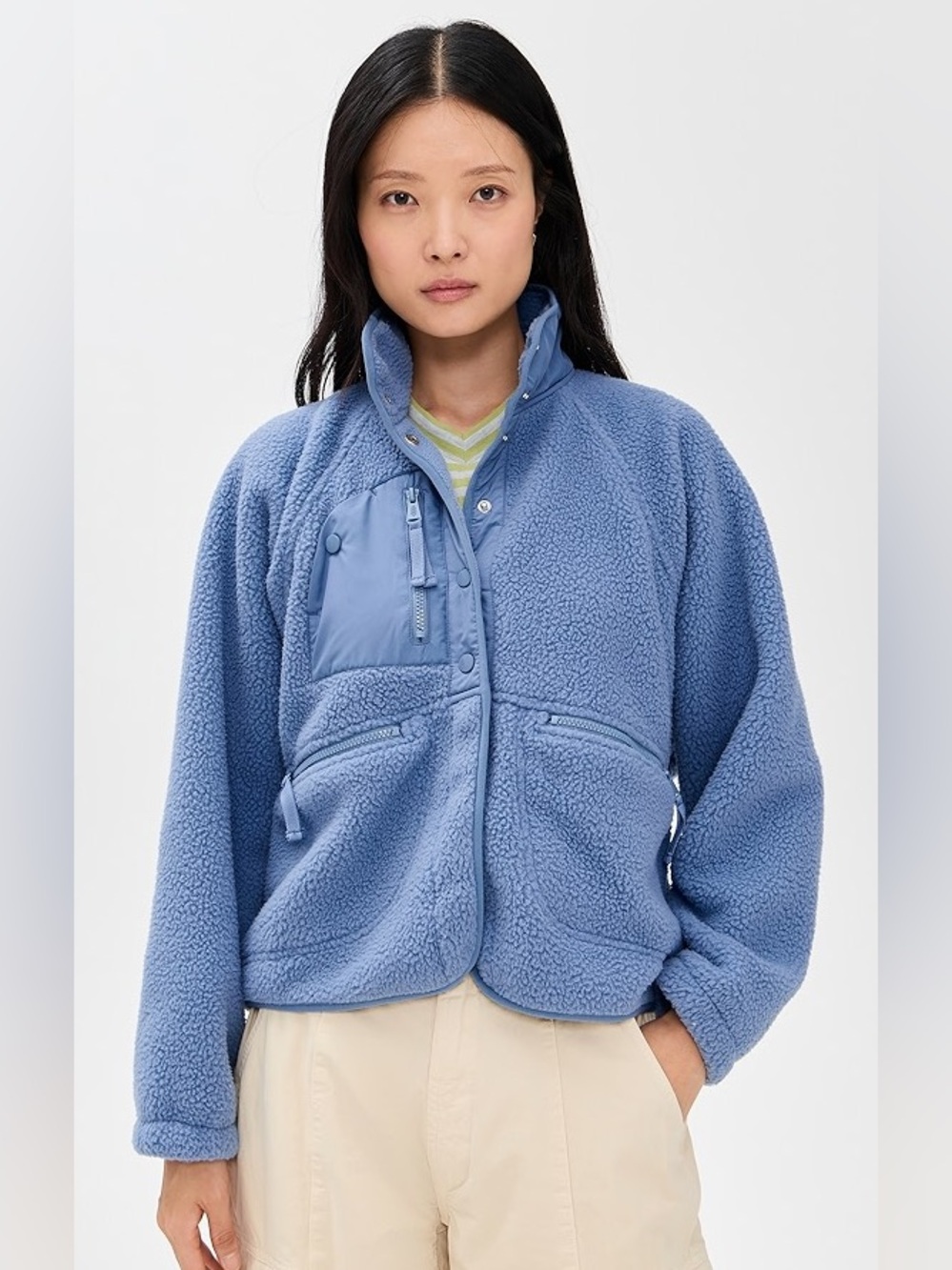 FP Movement Hit the Slopes Fleece Jacket XS Wild Wind color